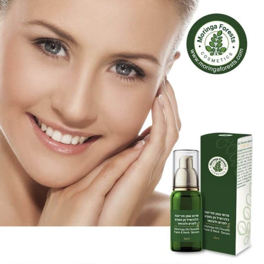 Moringa & Chlorophyll Face & Neck Serum - moringa forests shop