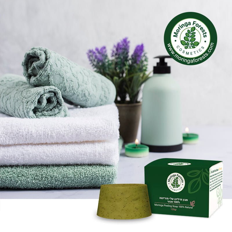 Moringa Handmade Peeling Soap - moringa forests shop