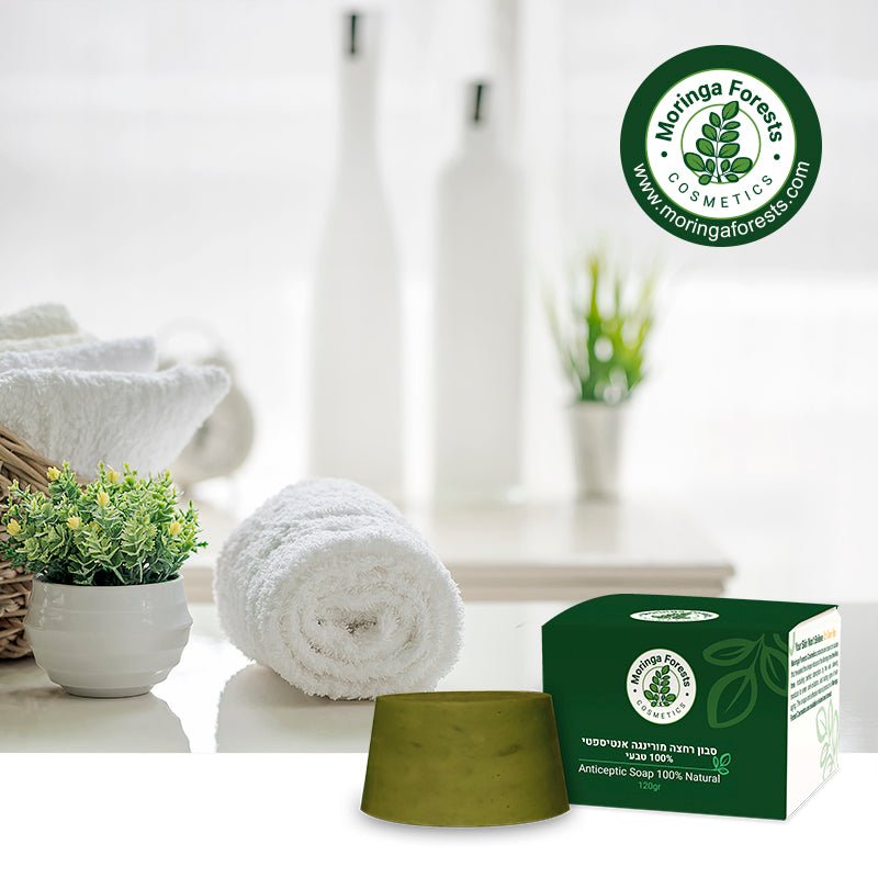 Natural Moringa Antiseptic Soap - moringa forests shop