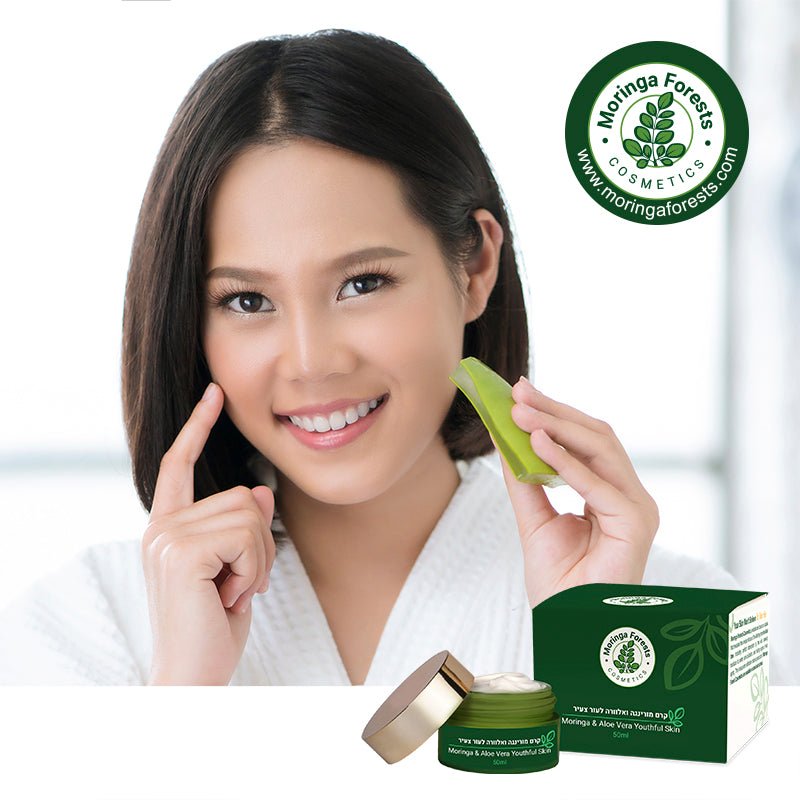 Natural Moringa & Aloe Vera Moister Cream - moringa forests shop